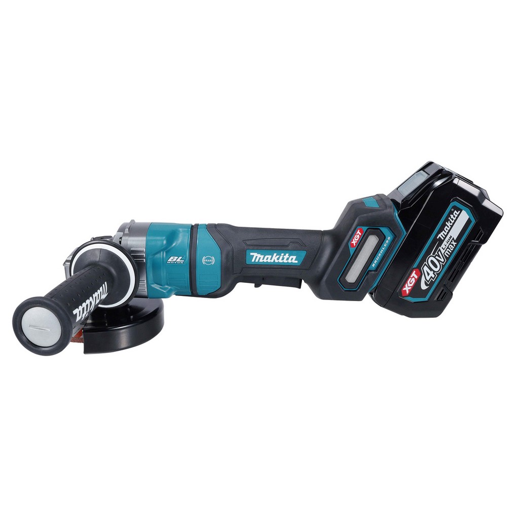 Makita Akku-Winkelschleifer Solo 40 V 125 mm Paddelschalter Motorbremse GA050GZ Makita Akku-Winkelschleifer Solo 40 V 125 mm Paddelschalter Motorbremse GA050GZ