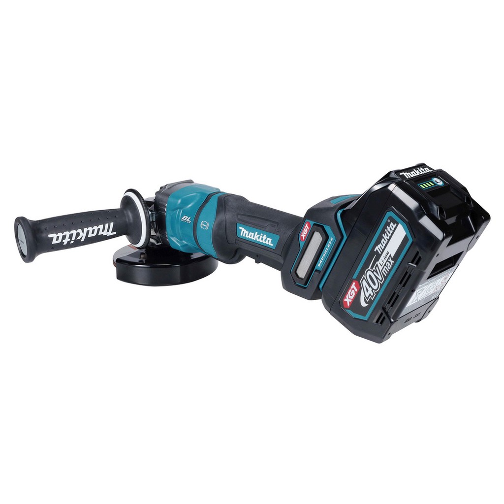 Makita Akku-Winkelschleifer Solo 40 V 125 mm Paddelschalter Motorbremse GA050GZ Makita Akku-Winkelschleifer Solo 40 V 125 mm Paddelschalter Motorbremse GA050GZ