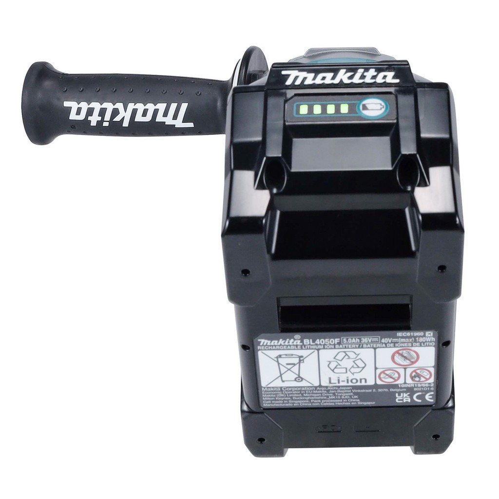 Makita Akku-Winkelschleifer Solo 40 V 125 mm Paddelschalter Motorbremse GA050GZ Makita Akku-Winkelschleifer Solo 40 V 125 mm Paddelschalter Motorbremse GA050GZ