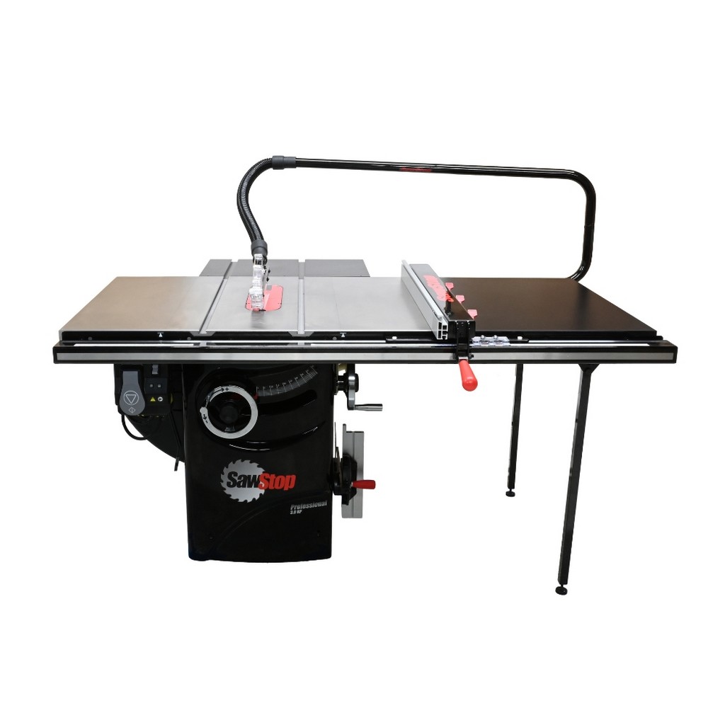 SawStop Tischkreissäge PCS 900 mm Schwebendes Absaugrohr PCS31230-EU-36-FDC SawStop Tischkreissäge PCS 900 mm Schwebendes Absaugrohr PCS31230-EU-36-FDC