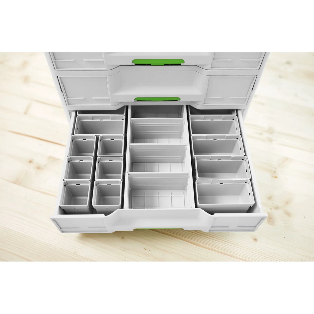 Festool Einsatzboxen Set 50 x 50 / 50 x 100 x 68 - Set 13-teilig 578056 Festool Einsatzboxen Set 50 x 50 / 50 x 100 x 68 - Set 13-teilig 578056