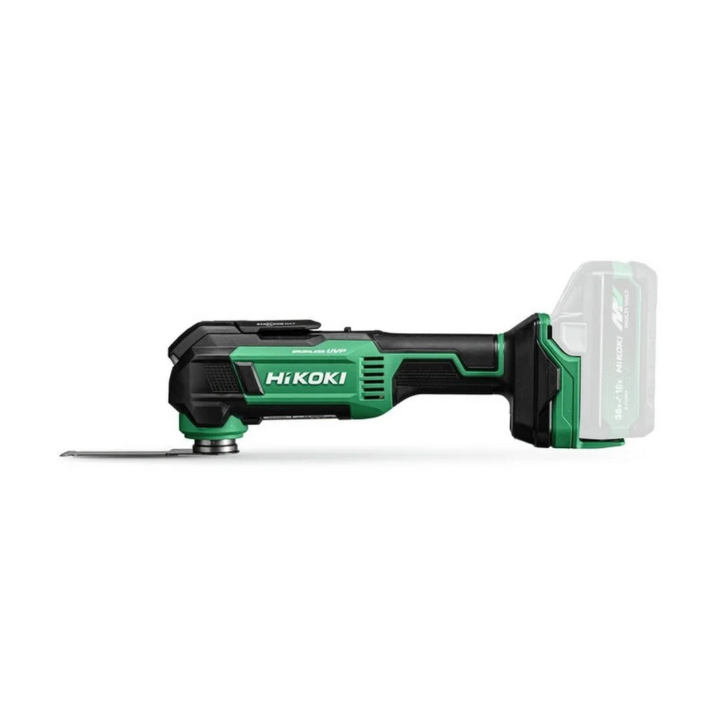 HiKoKi Akku-Multitool CV18DAW2Z + Sägeblatt 100x50 + Akku + Schnellladegerät HiKoKi Akku-Multitool CV18DAW2Z + Sägeblatt 100x50 + Akku + Schnellladegerät