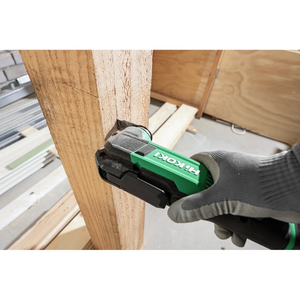 HiKoKi Akku-Multitool CV18DAW2Z + Sägeblatt 100x50 + Akku + Schnellladegerät HiKoKi Akku-Multitool CV18DAW2Z + Sägeblatt 100x50 + Akku + Schnellladegerät
