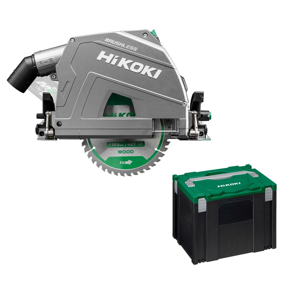 HiKoKi Akku Handkreissäge Tauchsäge C3606DPAW2Z Sägeblatt Akku Schnellladegerät HiKoKi Akku Handkreissäge Tauchsäge C3606DPAW2Z Sägeblatt Akku Schnellladegerät