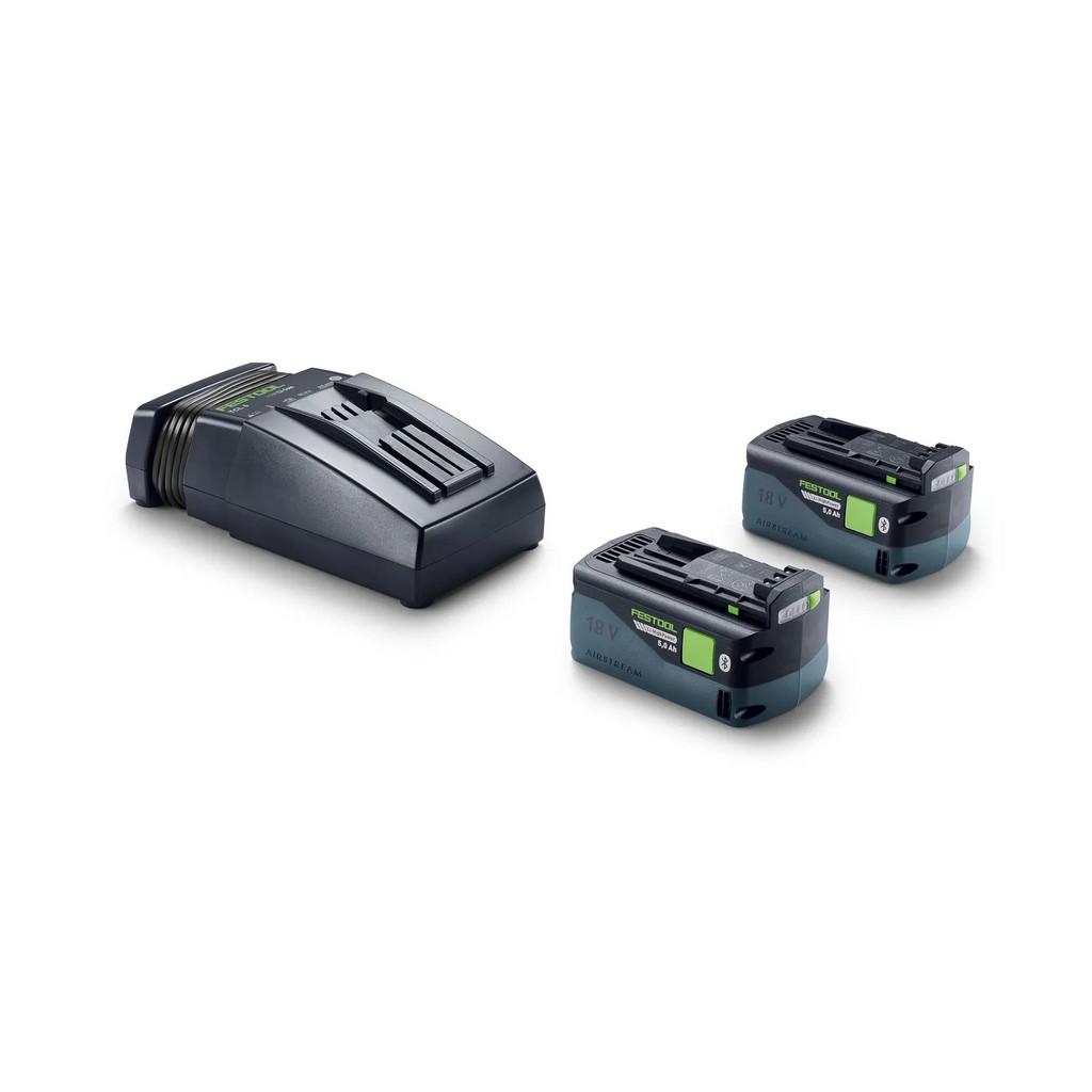 Festool Energie-Set 18 V 2xHP5,0/TCL6 für alle 18 Volt Geräte Bluetooth 578736 Festool Energie-Set 18 V 2xHP5,0/TCL6 für alle 18 Volt Geräte Bluetooth 578736