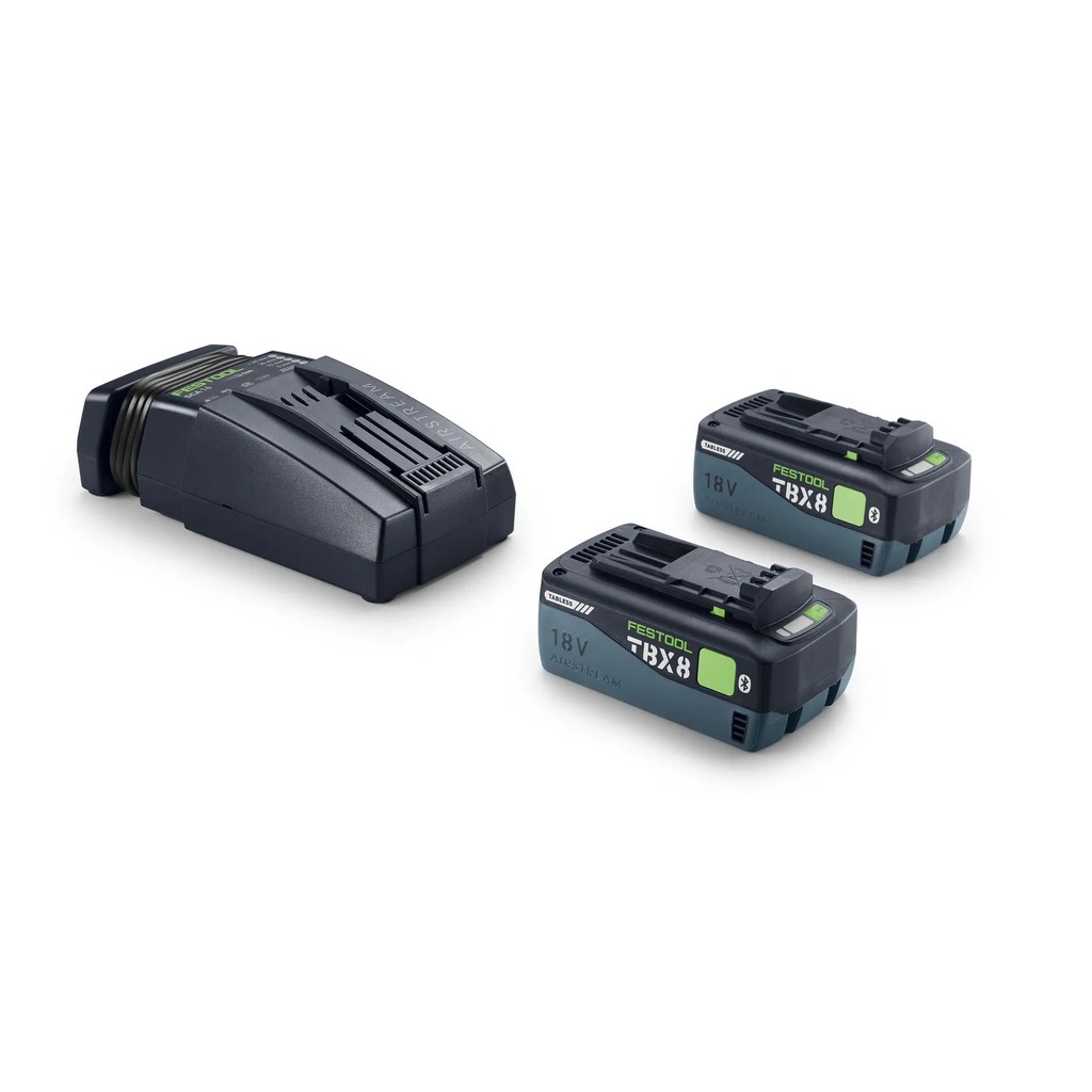Festool Energie-Set 18V 2xTBX8/SCA16 für 18 Volt Geräte Bluetooth 578892 Festool Energie-Set 18V 2xTBX8/SCA16 für 18 Volt Geräte Bluetooth 578892