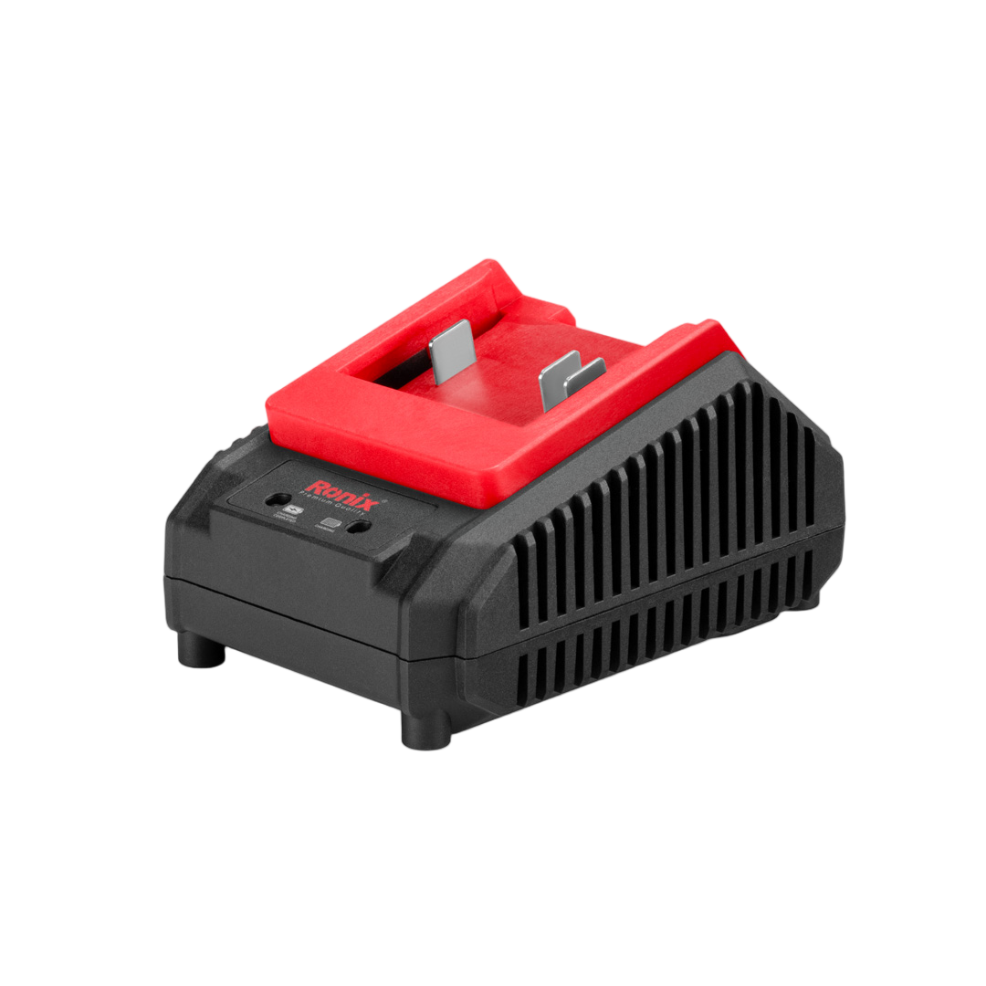 Ronix Akku Bohrhammer 2,5 J SDS - Plus Ladegerät 2x Akku für Makita 18 V 8678 Ronix Akku Bohrhammer 2,5 J SDS - Plus Ladegerät 2x Akku für Makita 18 V 8678