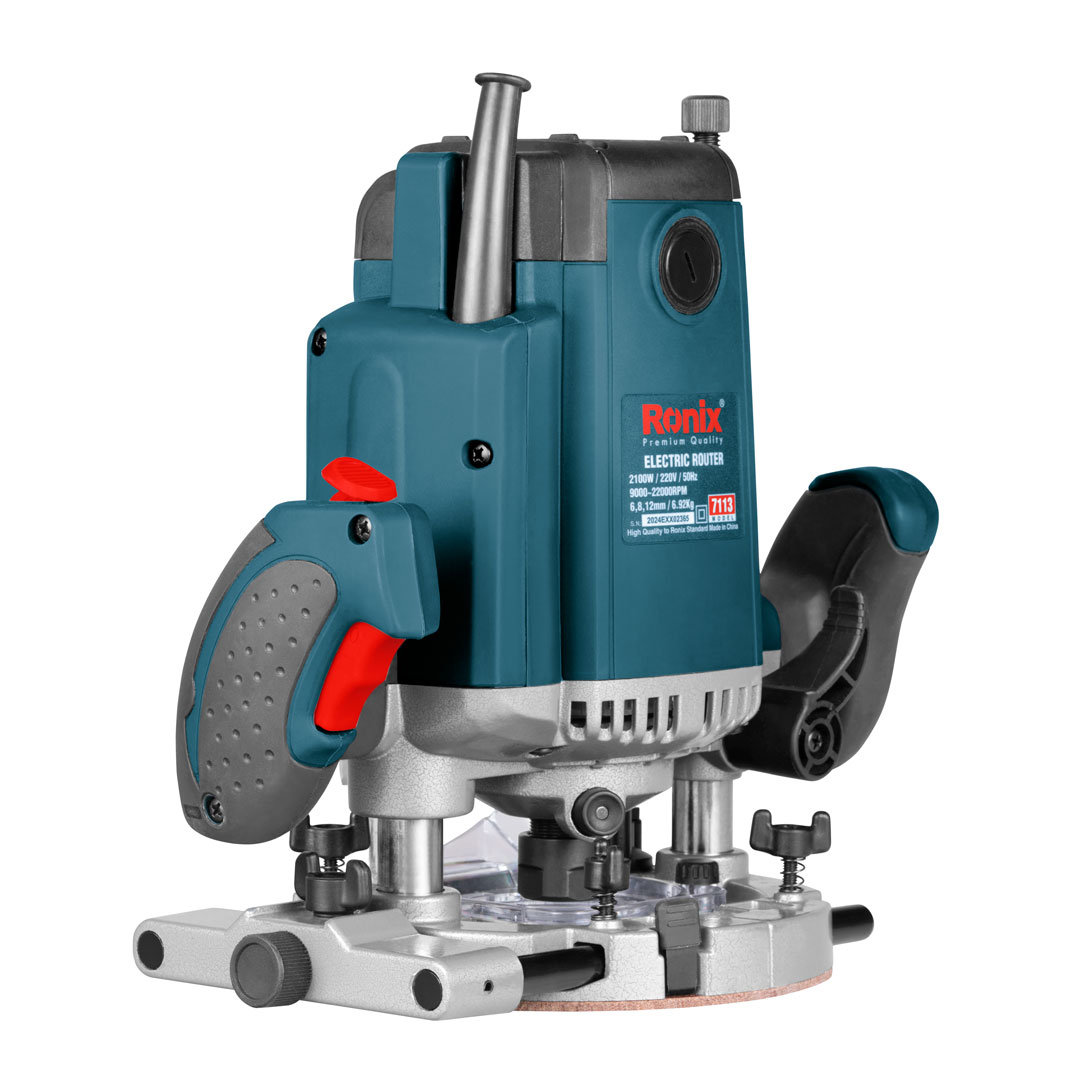 Ronix Oberfräse Spannzangen 6mm und 8mm bis 22.000 U/min 2100W 7113 Ronix Oberfräse Spannzangen 6mm und 8mm bis 22.000 U/min 2100W 7113