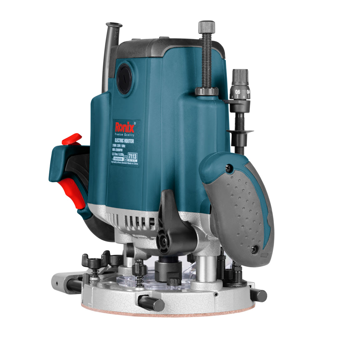 Ronix Oberfräse Spannzangen 6mm und 8mm bis 22.000 U/min 2100W 7113 Ronix Oberfräse Spannzangen 6mm und 8mm bis 22.000 U/min 2100W 7113