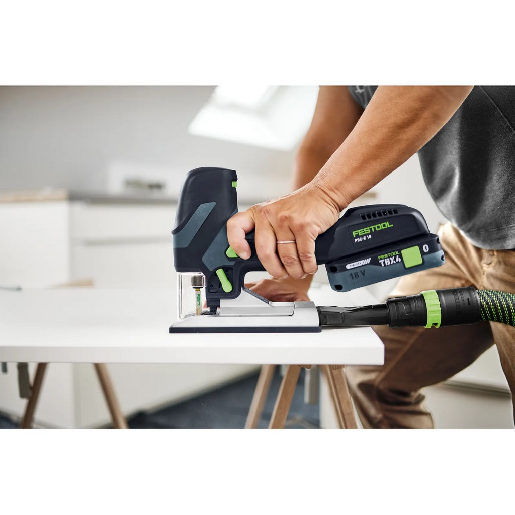 Festool Akku-Pendelstichsäge PSC-E 18 EB-Basic 18V Power bis 40mm 2,30 kg 578521 Festool Akku-Pendelstichsäge PSC-E 18 EB-Basic 18V Power bis 40mm 2,30 kg 578521