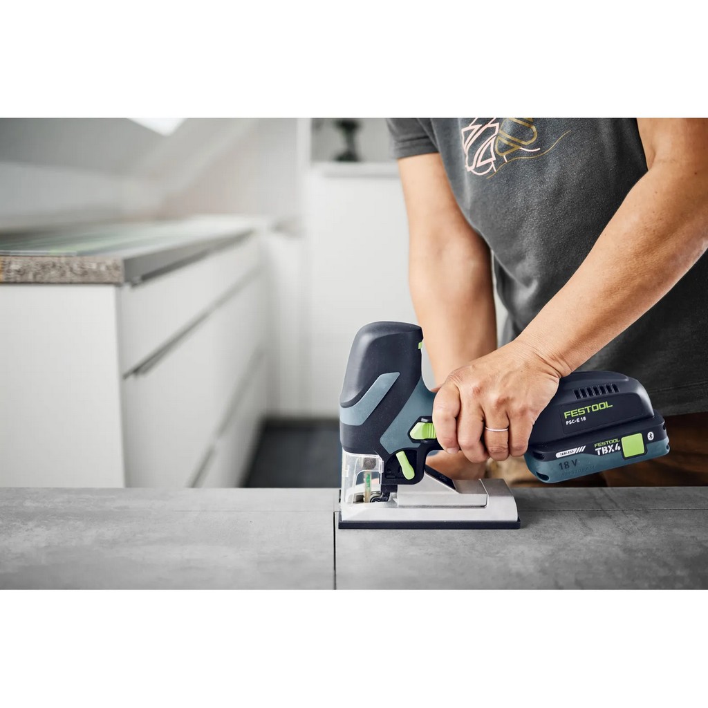 Festool Akku-Pendelstichsäge PSC-E 18 EB-Basic 18V Power bis 40mm 2,30 kg 578521 Festool Akku-Pendelstichsäge PSC-E 18 EB-Basic 18V Power bis 40mm 2,30 kg 578521