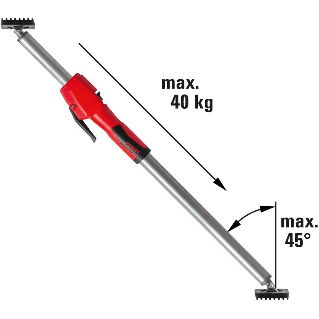Bessey Deckenstütze und Montagestütze mit Pumpgriff maximal 350 kg STE150 Bessey Deckenstütze und Montagestütze mit Pumpgriff maximal 350 kg STE150