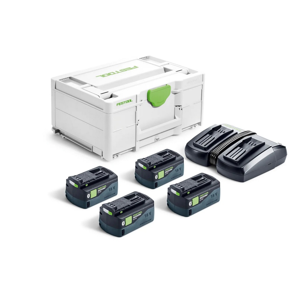Festool Energie Set SYS 18V 4xHP5,0/TCL6DUO für alle 18 V Geräte 578681 Festool Energie Set SYS 18V 4xHP5,0/TCL6DUO für alle 18 V Geräte 578681