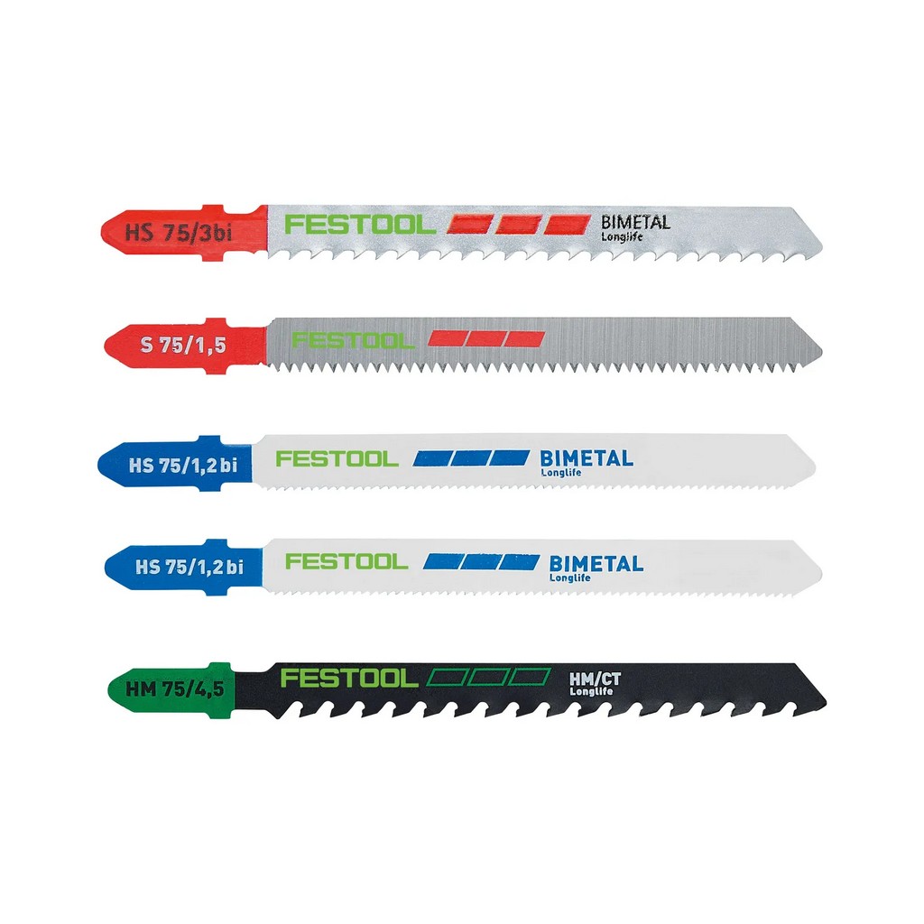 Festool Stichsägeblatt Set STS Sort 21 P M B für Kunststoff Metall 578072 Festool Stichsägeblatt Set STS Sort 21 P M B für Kunststoff Metall 578072