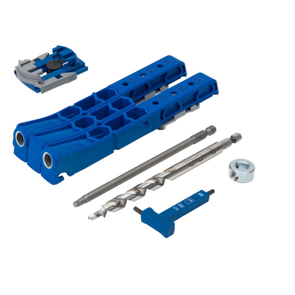 KREG Jig 320 Bohrschablone KPHJ320-INT + Lochschrauben + Montage-Werkzeug KREG Jig 320 Bohrschablone KPHJ320-INT + Lochschrauben + Montage-Werkzeug
