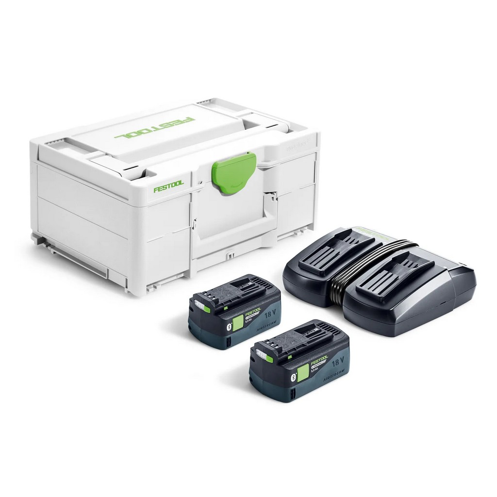 Festool Energie-Set SYS 18V 2xHP5,0/TCL6DUO für alle 18 Volt Geräte 578679 Festool Energie-Set SYS 18V 2xHP5,0/TCL6DUO für alle 18 Volt Geräte 578679