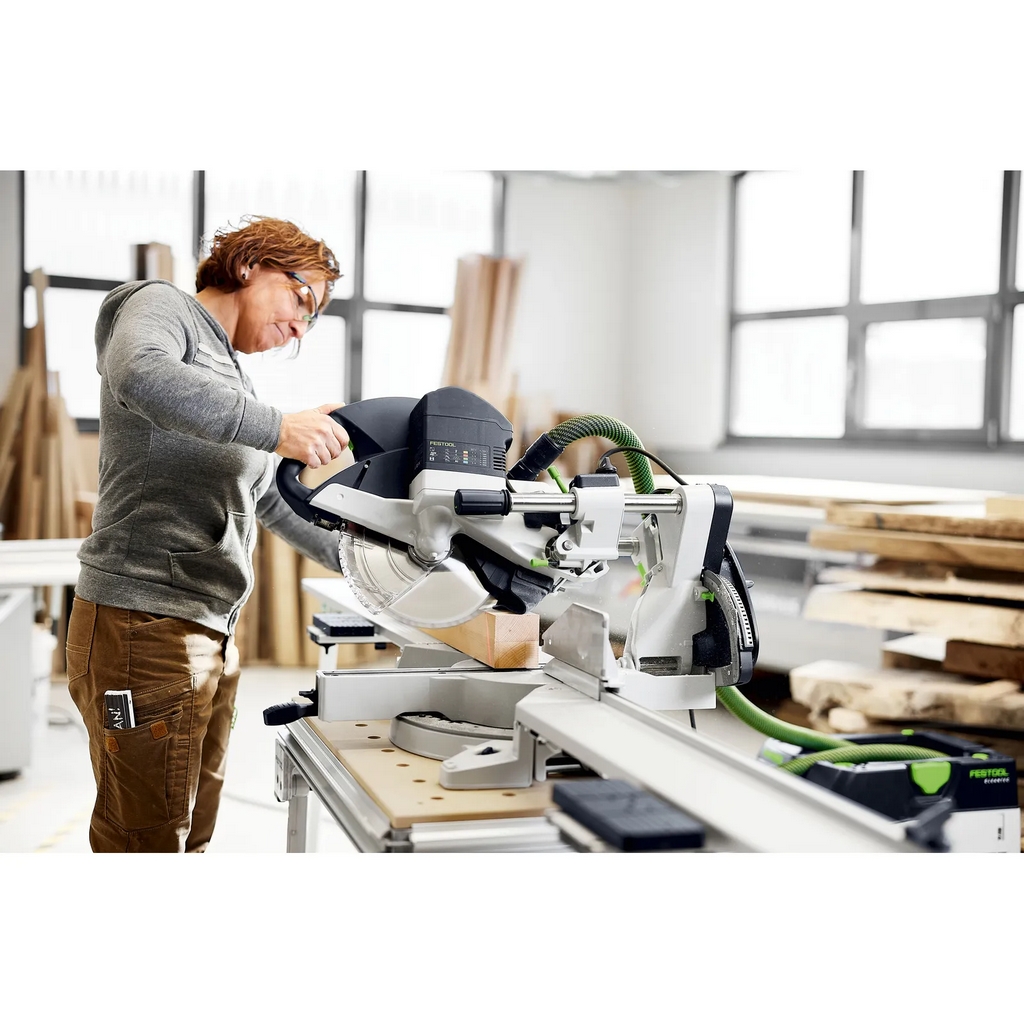 Festool Kapp-Zugsäge KS 120 REB-Set-AS 1600 W 230 V Doppellinienlaser 579357 Festool Kapp-Zugsäge KS 120 REB-Set-AS 1600 W 230 V Doppellinienlaser 579357