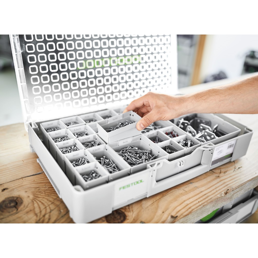 Festool Systainer Organizer SYS3 ORG L 89 10xESB Einsatzboxen 204857 Festool Systainer Organizer SYS3 ORG L 89 10xESB Einsatzboxen 204857
