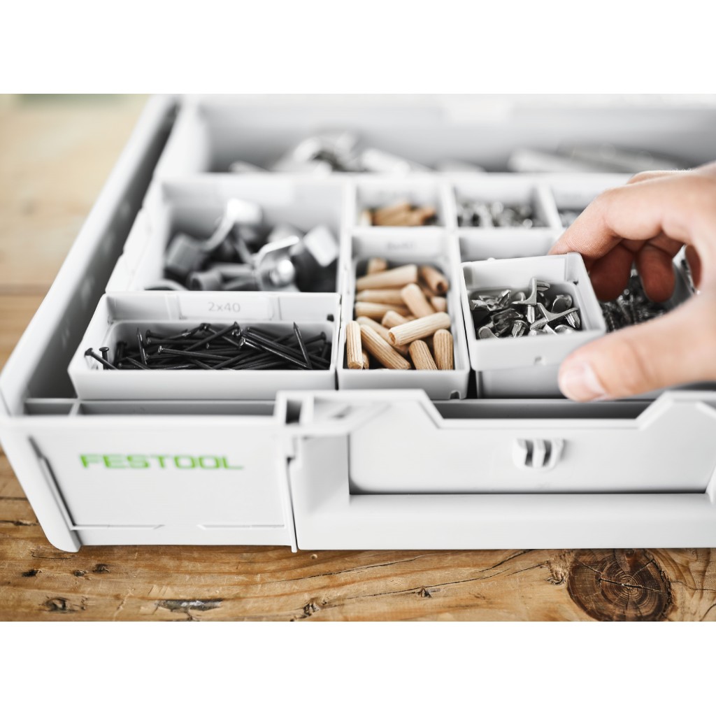 Festool Systainer Organizer SYS3 ORG L 89 10xESB Einsatzboxen 204857 Festool Systainer Organizer SYS3 ORG L 89 10xESB Einsatzboxen 204857