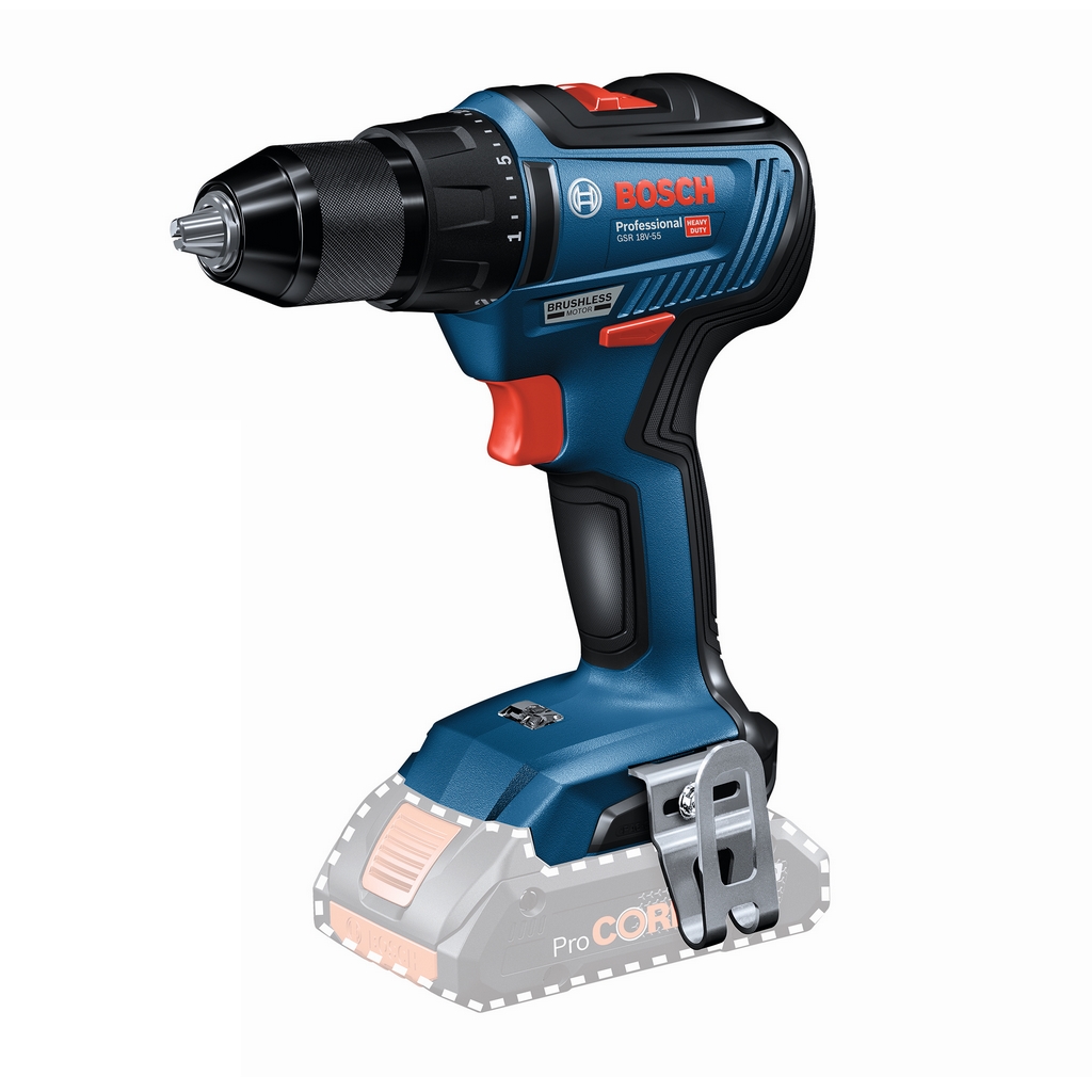 Bosch Akku Bohrschrauber GSR 18V-55 Professional solo ohne Akku und Ladegerät Bosch Akku Bohrschrauber GSR 18V-55 Professional solo ohne Akku und Ladegerät