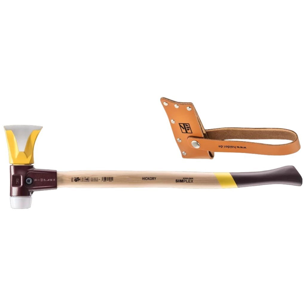 Halder SIMPLEX Spaltaxt mit Keilstegen Hickorystiel 50 mm 2840 g 3007.751 Halder SIMPLEX Spaltaxt mit Keilstegen Hickorystiel 50 mm 2840 g 3007.751