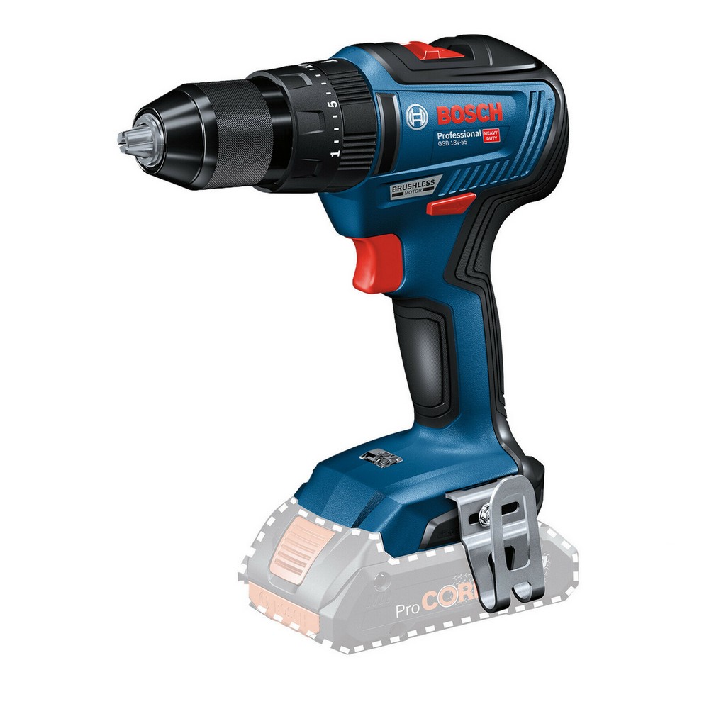 Bosch Akku Schlagbohrschrauber GSB 18V-55 Professional Solo 06019H5302 Bosch Akku Schlagbohrschrauber GSB 18V-55 Professional Solo 06019H5302