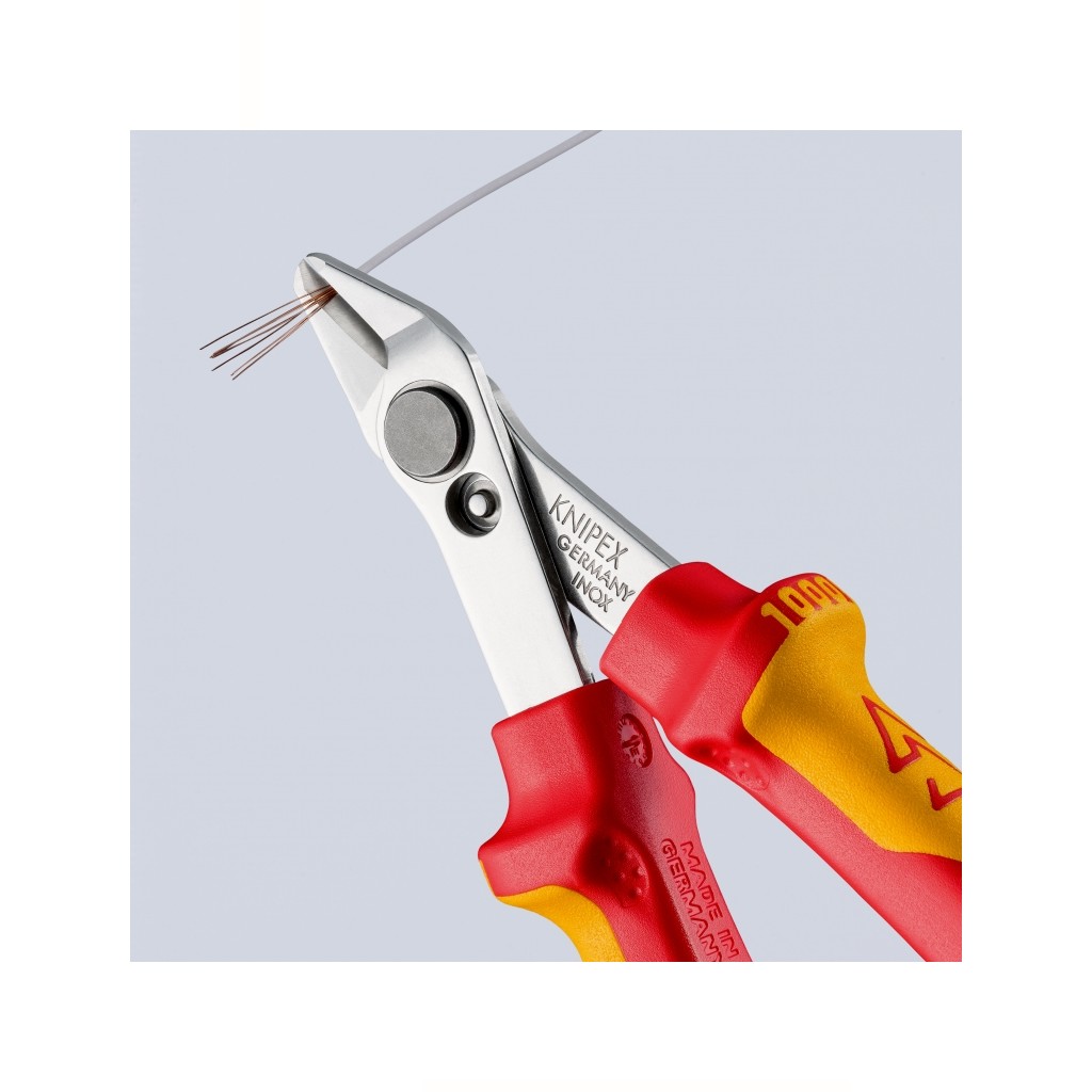 Knipex Seitenschneider Präzisionszange Electronic-Super-Knips VDE 125 mm 7806125 Knipex Seitenschneider Präzisionszange Electronic-Super-Knips VDE 125 mm 7806125