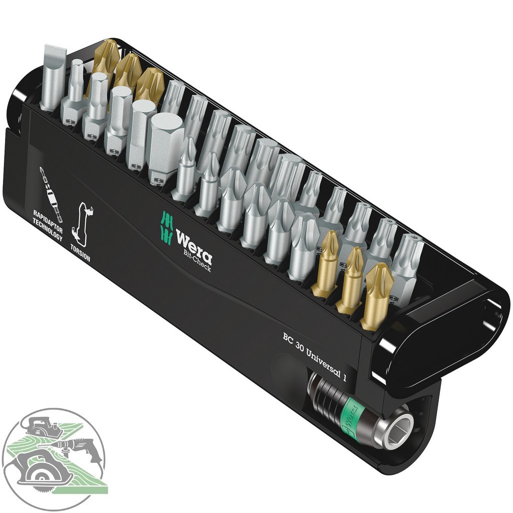 Wera Bit-Check 30 Universal 1 Bit-Sortiment Bits 30-teilig 05056440001 Wera Bit-Check 30 Universal 1 Bit-Sortiment Bits 30-teilig 05056440001