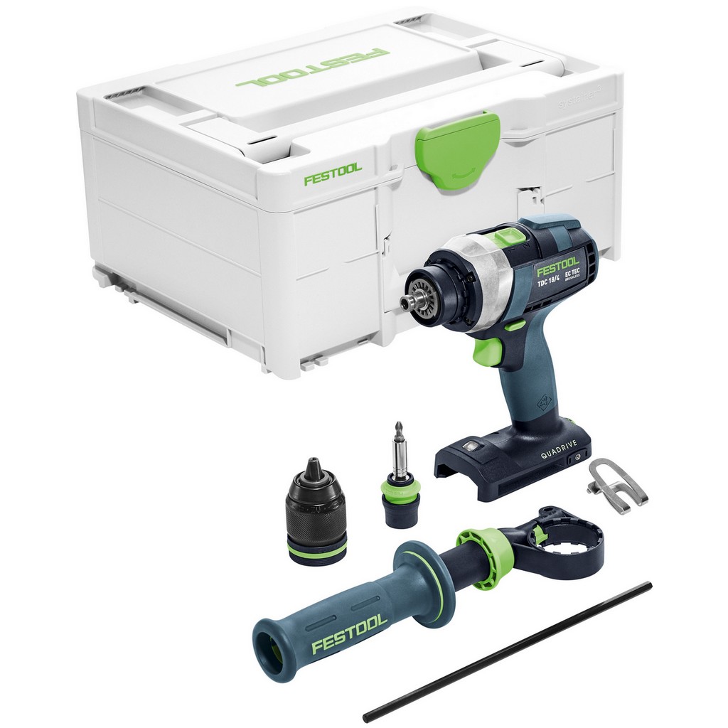 Festool Akku-Bohrschrauber TDC 18/4 I-Basic Systainer SYS3 CENTROTEC 575601 Festool Akku-Bohrschrauber TDC 18/4 I-Basic Systainer SYS3 CENTROTEC 575601