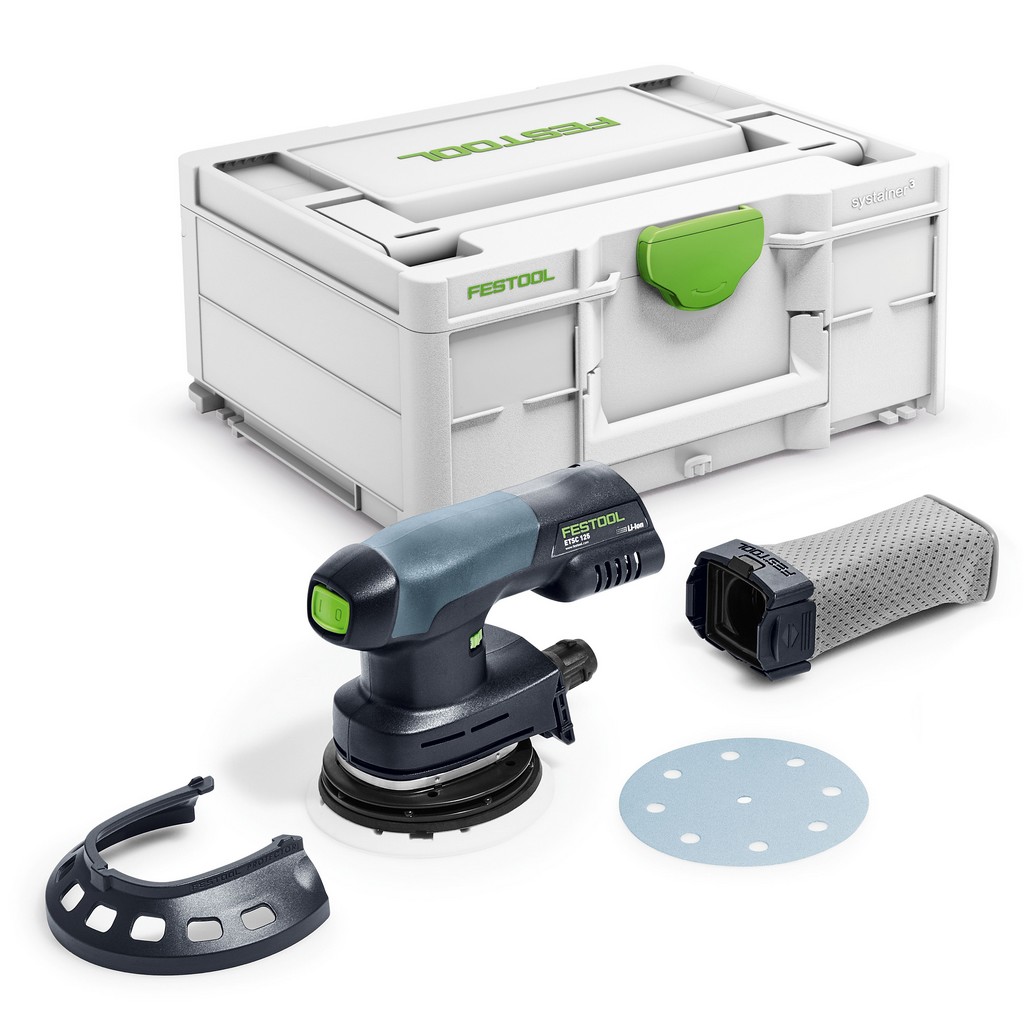 Festool Akku-Exzenterschleifer 576370 18 V Schleifteller Ø 125mm SYS3 M 187 Festool Akku-Exzenterschleifer 576370 18 V Schleifteller Ø 125mm SYS3 M 187