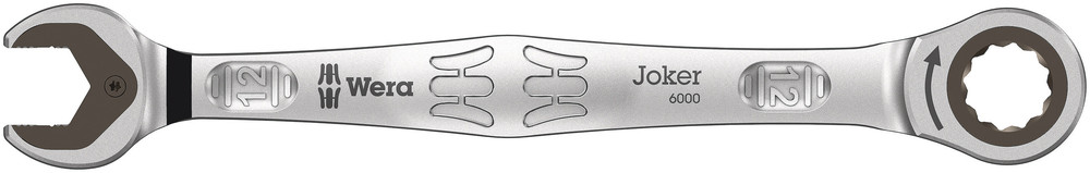 Wera 6000 Joker Maul-Ringratschen-Schlüssel, 12 x 170,7 mm 05073272001 Wera 6000 Joker Maul-Ringratschen-Schlüssel, 12 x 170,7 mm 05073272001