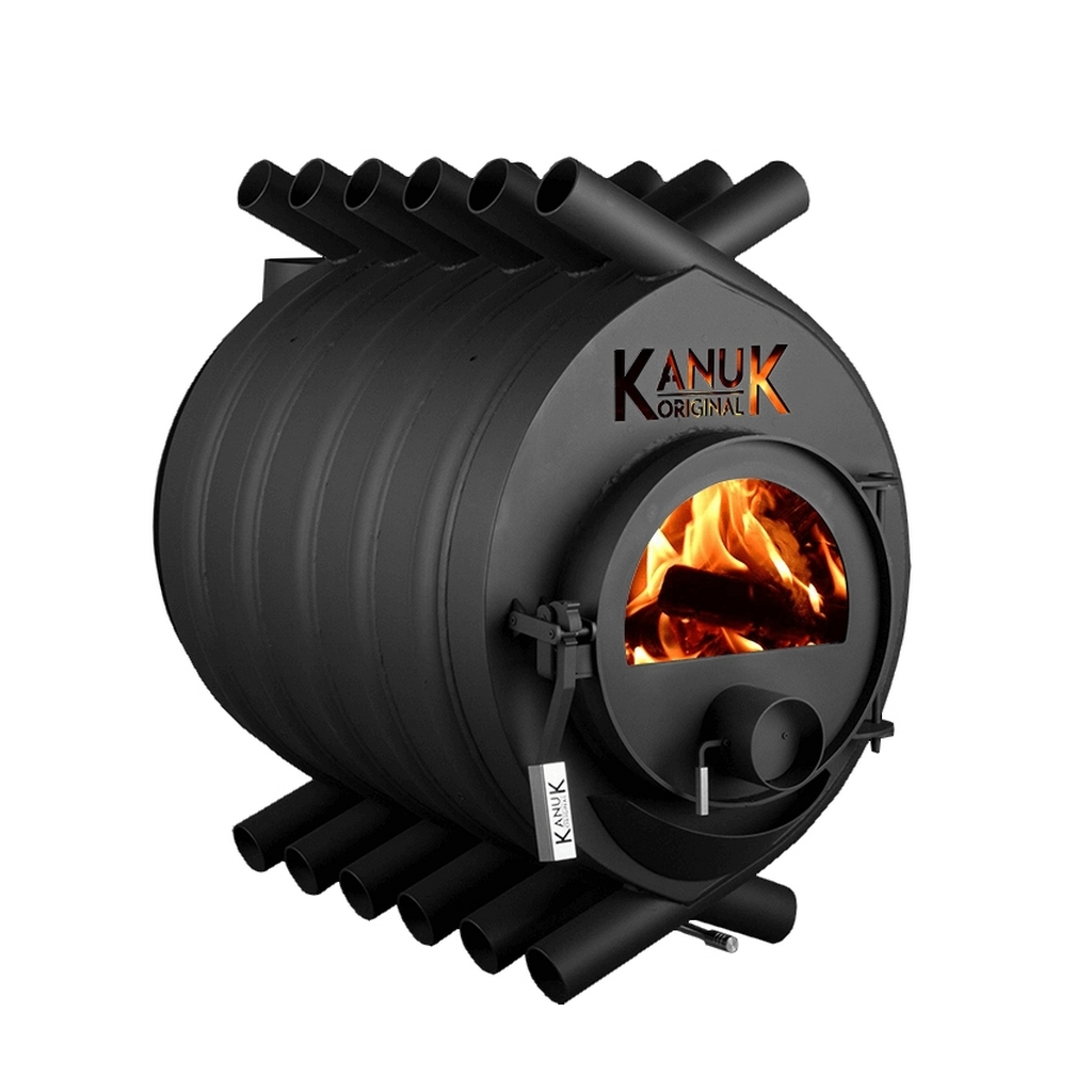 Kanuk Warmluftofen 18kW Holzofen Werkstattofen 2100108 Kanuk Warmluftofen 18kW Holzofen Werkstattofen 2100108