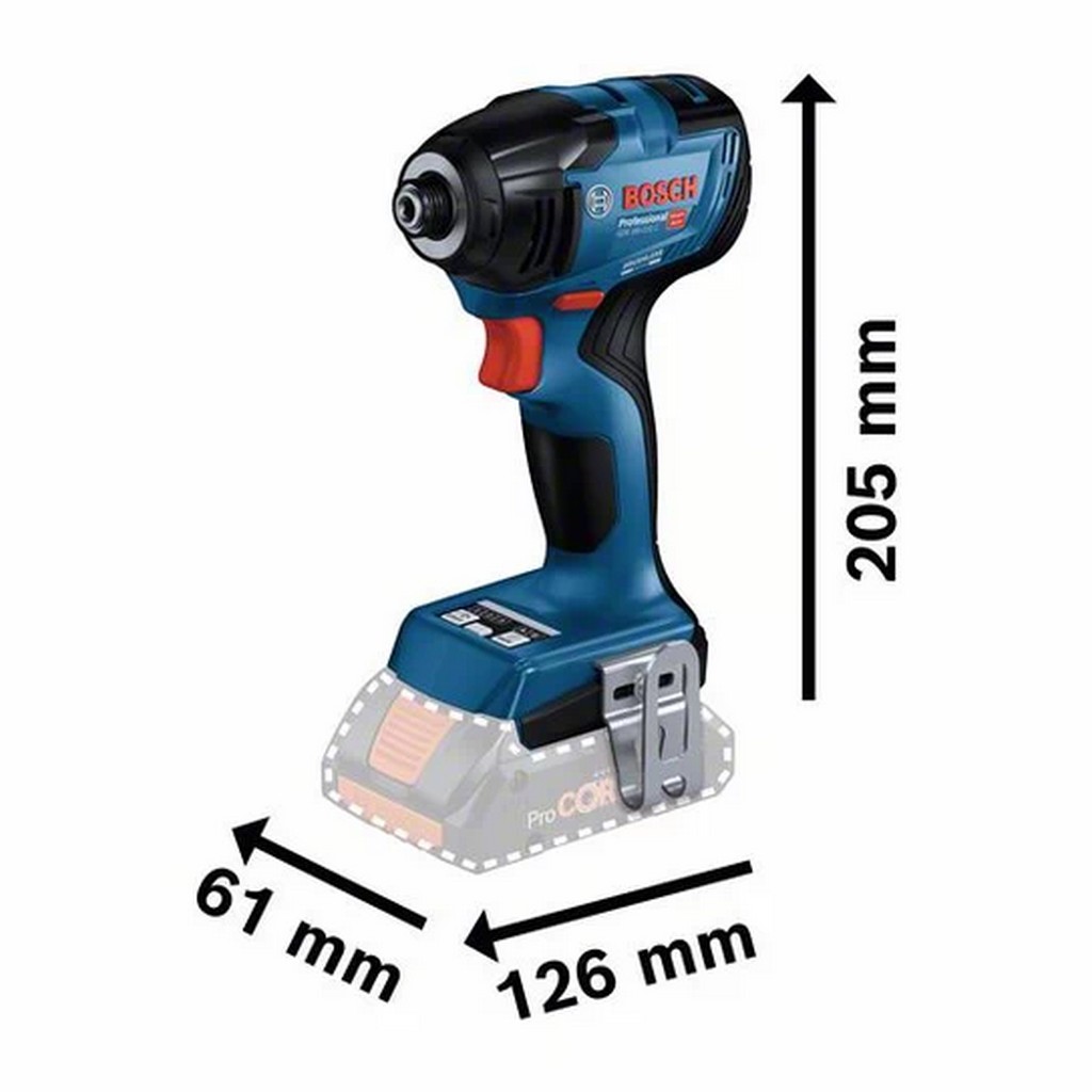 Bosch Akku-Drehschlagschrauber GDR 18V-210 06019J0102 Akku 2 x 4,0 Ah ProCore Bosch Akku-Drehschlagschrauber GDR 18V-210 06019J0102 Akku 2 x 4,0 Ah ProCore