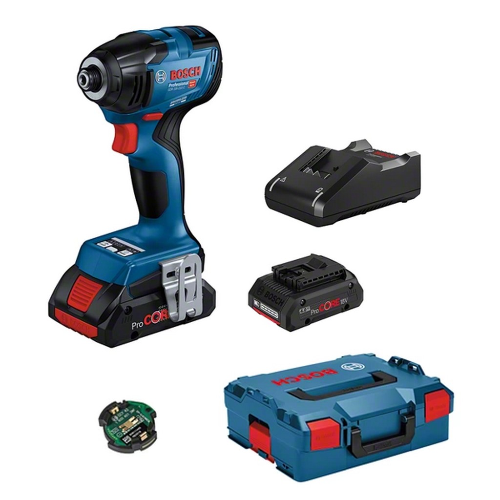 Bosch Akku-Drehschlagschrauber GDR 18V-210 06019J0102 Akku 2 x 4,0 Ah ProCore Bosch Akku-Drehschlagschrauber GDR 18V-210 06019J0102 Akku 2 x 4,0 Ah ProCore