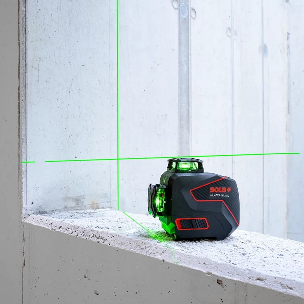 Sola Linienlaser PLANO 3D green Professional 71017201 Koffer Profiset 360° Akku Sola Linienlaser PLANO 3D green Professional 71017201 Koffer Profiset 360° Akku