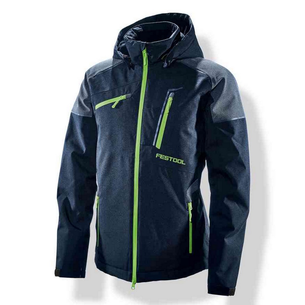 Festool Winterjacke Jacke mit Kapuze WIJA-FT1-L 577319 Reflex-Elemente Größe L Festool Winterjacke Jacke mit Kapuze WIJA-FT1-L 577319 Reflex-Elemente Größe L