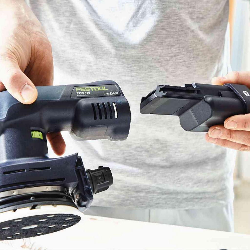Festool Akku Exzenterschleifer Schleifer Ladegerät ETSC 125 3,0 I-Plus 577694 Festool Akku Exzenterschleifer Schleifer Ladegerät ETSC 125 3,0 I-Plus 577694