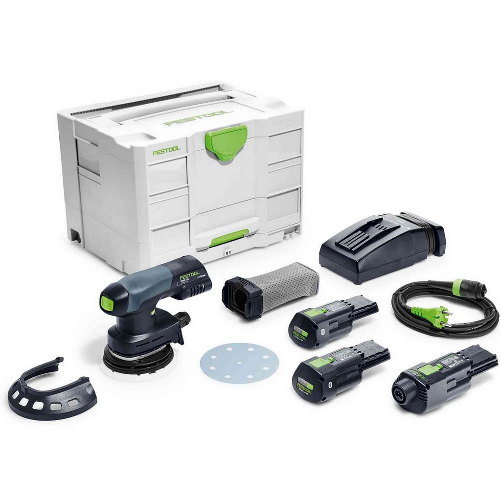 Festool Akku Exzenterschleifer Schleifer Ladegerät ETSC 125 3,0 I-Set 577689 Festool Akku Exzenterschleifer Schleifer Ladegerät ETSC 125 3,0 I-Set 577689