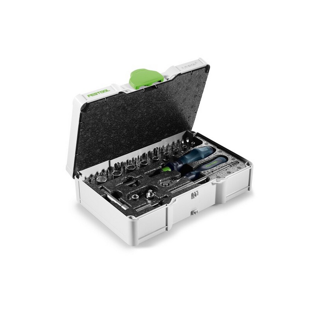 Festool Ratschen Set SYS3 S 76 1/4 Zoll CE RA im Systainer 578112 Festool Ratschen Set SYS3 S 76 1/4 Zoll CE RA im Systainer 578112