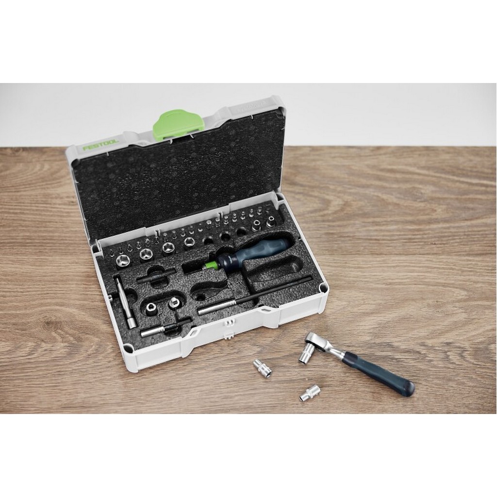Festool Ratschen Set SYS3 S 76 1/4 Zoll CE RA im Systainer 578112 Festool Ratschen Set SYS3 S 76 1/4 Zoll CE RA im Systainer 578112