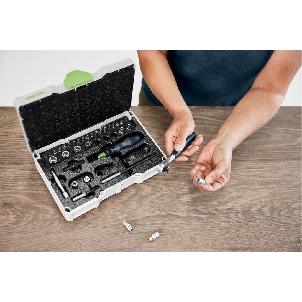 Festool Ratschen Set SYS3 S 76 1/4 Zoll CE RA im Systainer 578112 Festool Ratschen Set SYS3 S 76 1/4 Zoll CE RA im Systainer 578112