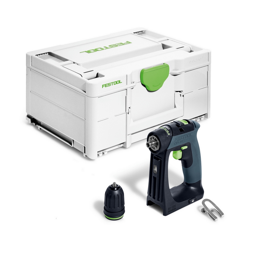 Festool Akku Bohrschrauber CXS 18-Basic 576882 im Systainer SYS3 M 187 Festool Akku Bohrschrauber CXS 18-Basic 576882 im Systainer SYS3 M 187