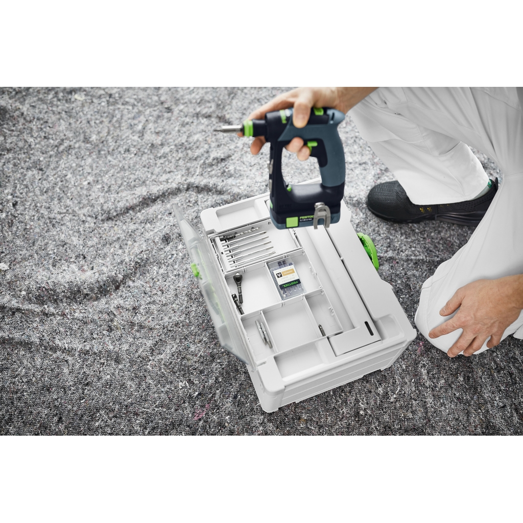 Festool Akku Bohrschrauber CXS 18 C 3,0-Set 576884 im Systainer SYS3 DF M 187 Festool Akku Bohrschrauber CXS 18 C 3,0-Set 576884 im Systainer SYS3 DF M 187