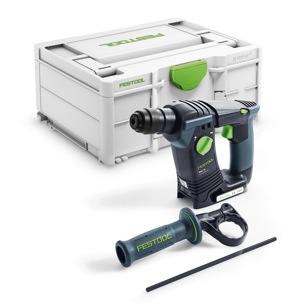 Festool Akku Bohrhammer BHC 18-Basic im Systainer SYS3 M 187 577600 Festool Akku Bohrhammer BHC 18-Basic im Systainer SYS3 M 187 577600