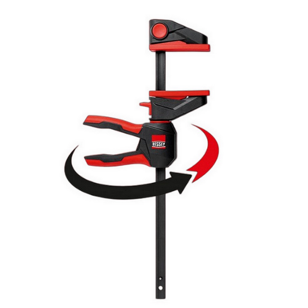 Bessey Einhandzwinge Zwinge drehbar 300 mm Spannkraft 1400 N EZ360-30 Bessey Einhandzwinge Zwinge drehbar 300 mm Spannkraft 1400 N EZ360-30