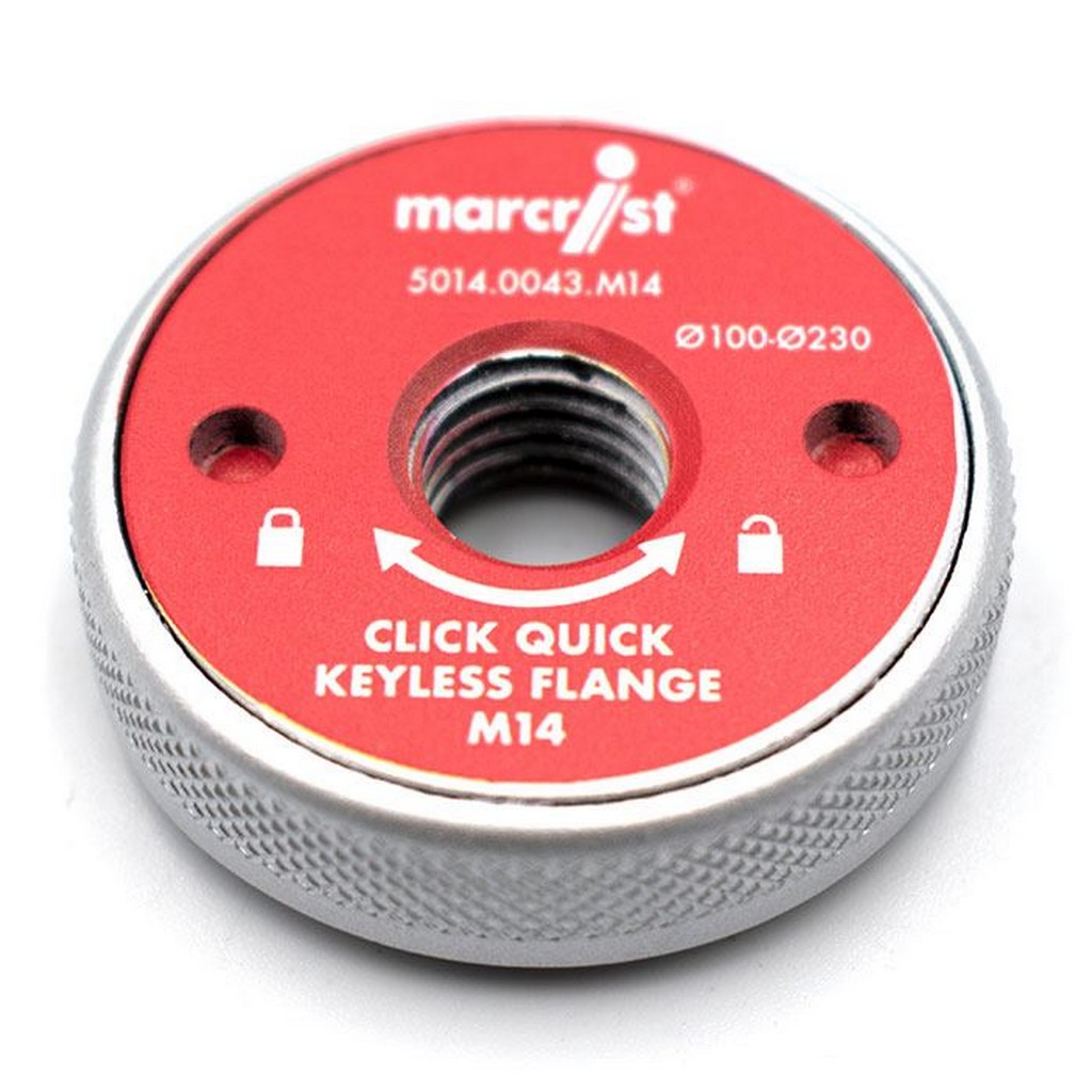 Marcrist Spannflansch Flansch Winkelschleifer M14 Click-Quick 50140043M14 Marcrist Spannflansch Flansch Winkelschleifer M14 Click-Quick 50140043M14
