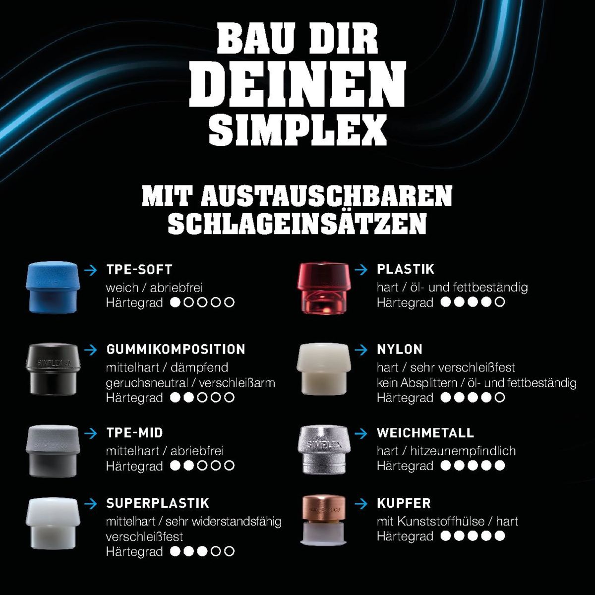 Halder Aktionsbox SIMPLEX-Schonhammer D80 PICARD-Fäustel Dreamteam Bau 3027s023 Halder Aktionsbox SIMPLEX-Schonhammer D80 PICARD-Fäustel Dreamteam Bau 3027s023