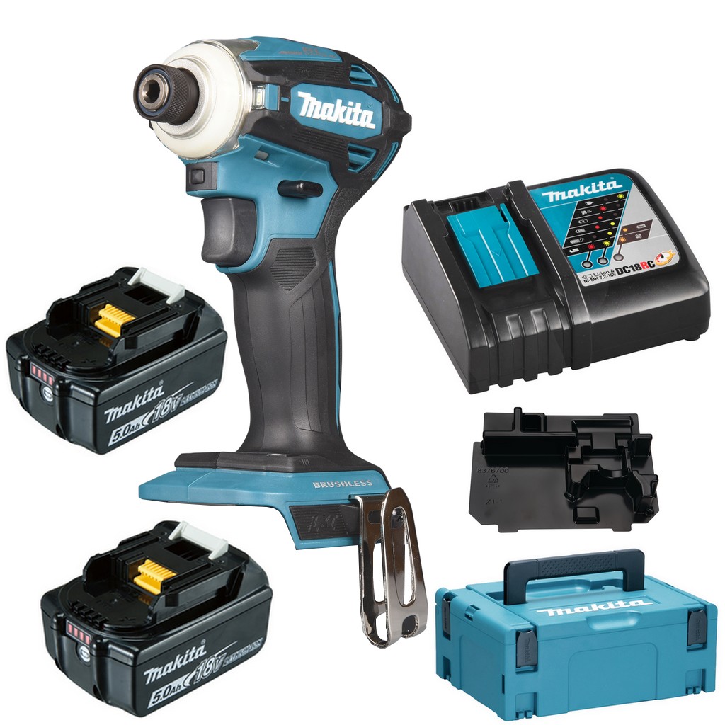 Makita Akku Schlagschrauber Schrauber Schraubmodi MAKPAC 1/4 18V DTD172RTJ Makita Akku Schlagschrauber Schrauber Schraubmodi MAKPAC 1/4 18V DTD172RTJ