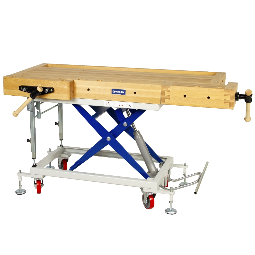 Rehnen Hubtisch Ursus mit mobiler Werkbank Transportgerät HTK klein 1390-000029 Rehnen Hubtisch Ursus mit mobiler Werkbank Transportgerät HTK klein 1390-000029