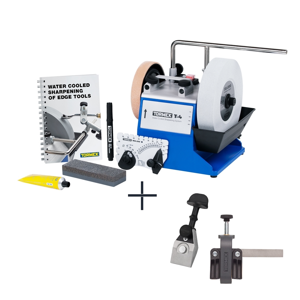 Tormek Nassschleifmaschine SuperGrind T4 inkl. 2 Messervorrichtungen limitiert Tormek Nassschleifmaschine SuperGrind T4 inkl. 2 Messervorrichtungen limitiert